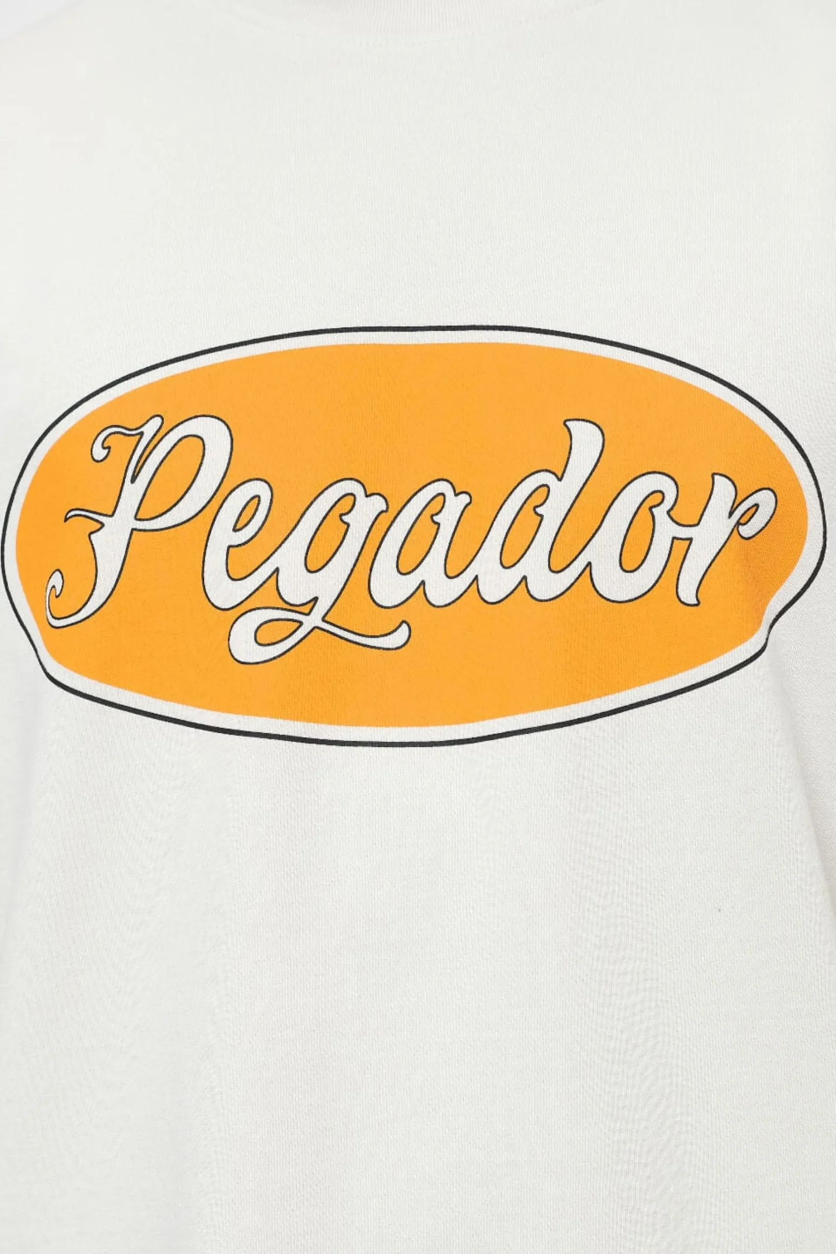 Pegador Tees|West Oversized Tee Vintage Washed Angels Cream