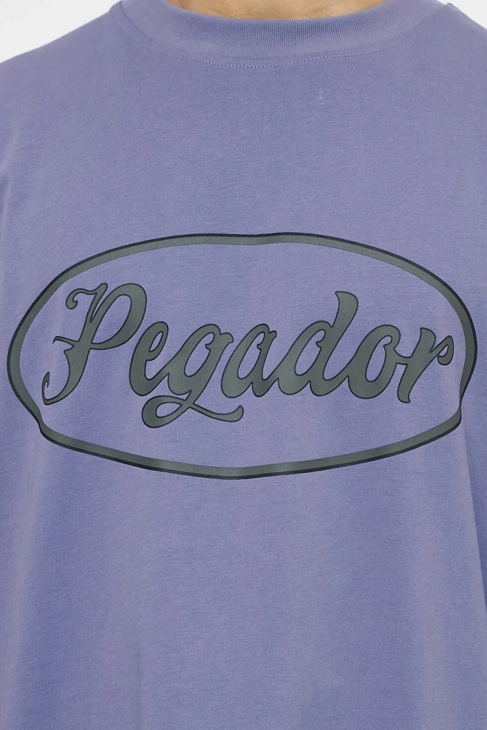 Pegador Tees|West Oversized Tee Vintage Washed Magic Violet