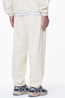 Pegador Pants & Joggers|Winds Terry Heavy Sweat Pants Cream Melange