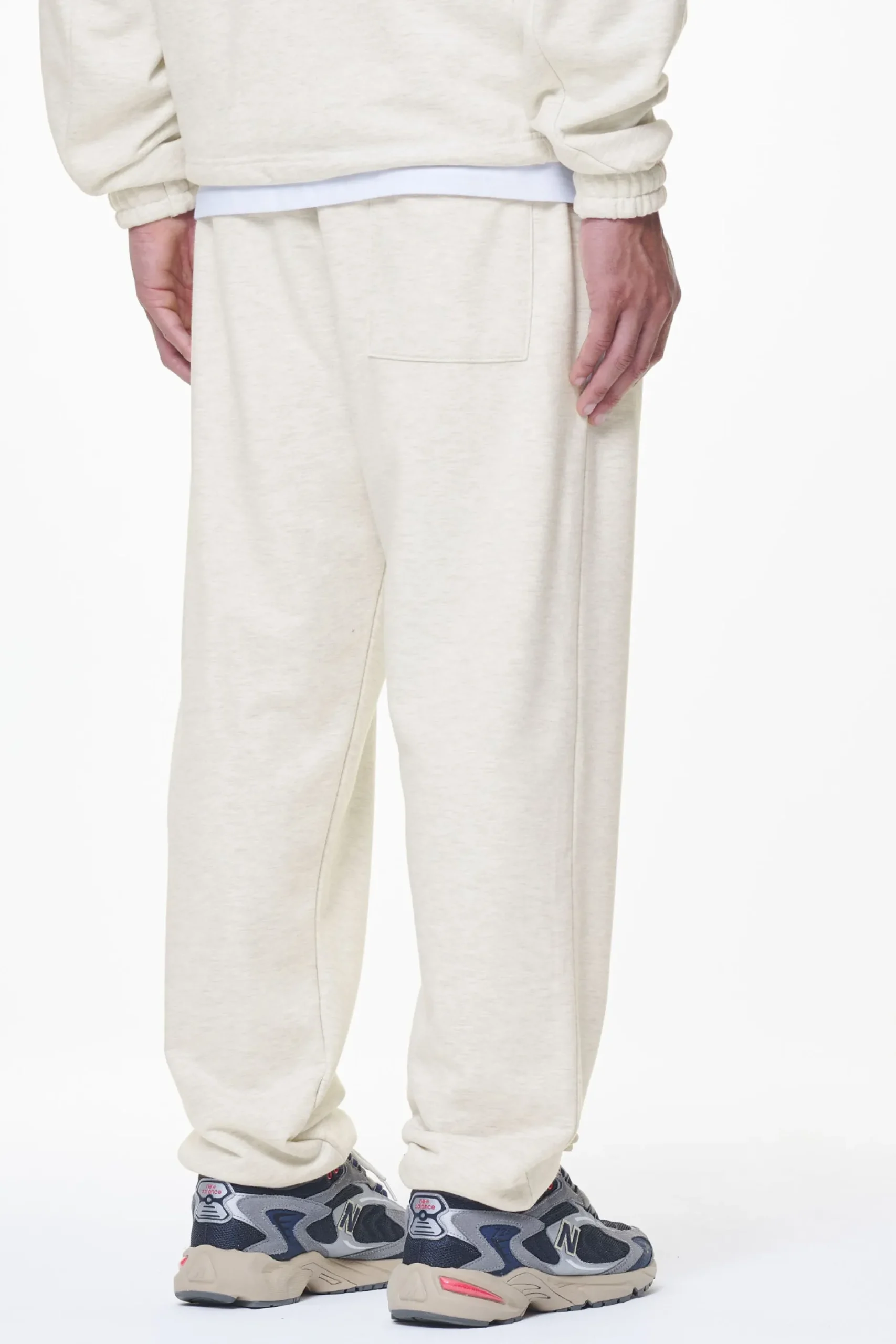 Pegador Pants & Joggers|Winds Terry Heavy Sweat Pants Cream Melange