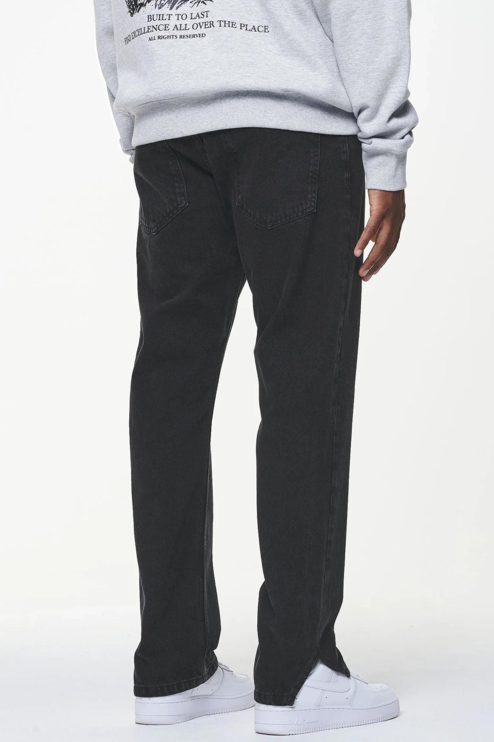 Pegador Jeans|Withy Distressed Ankle Jeans Washed Black