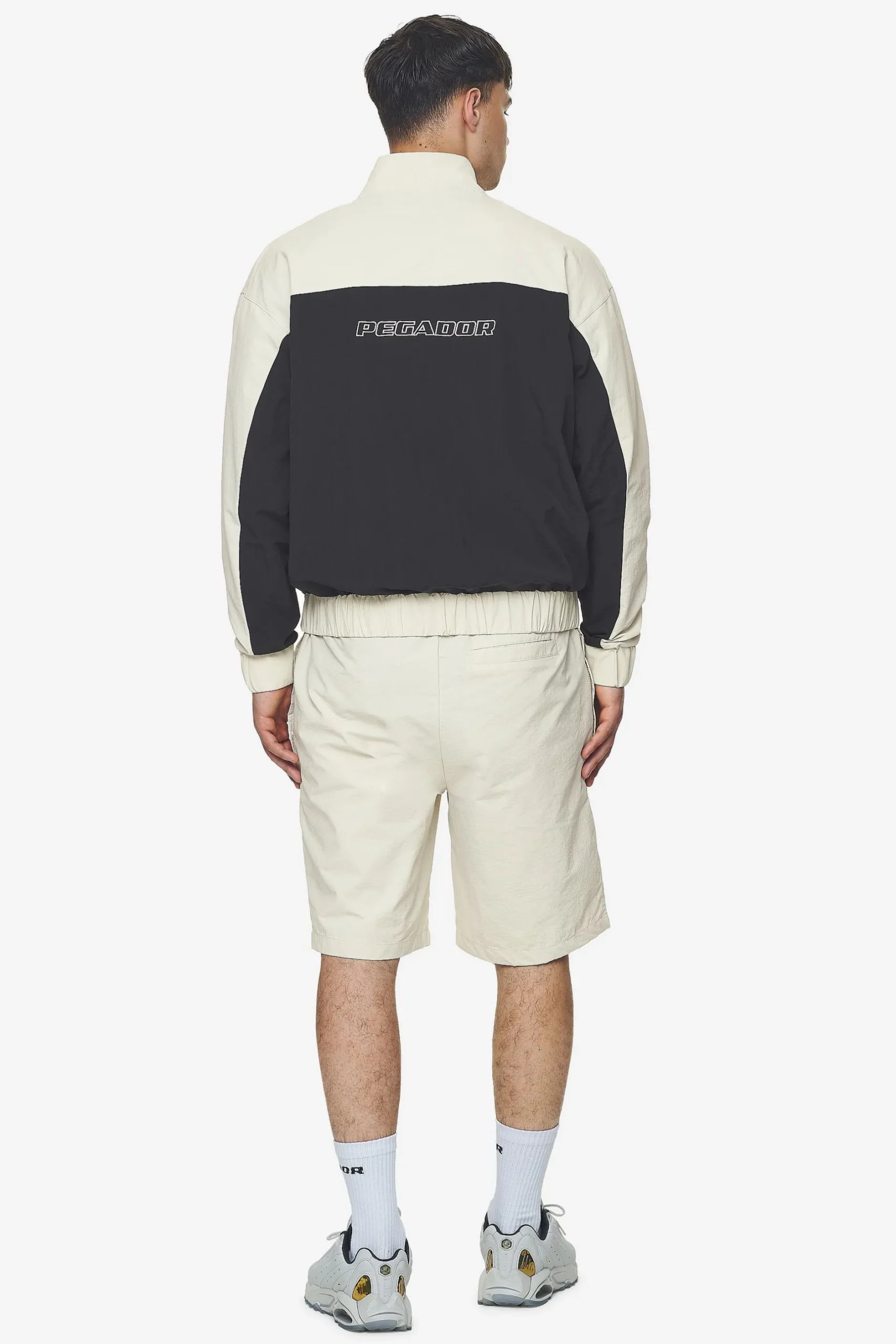 Pegador Track Jackets|Wolsey Track Jacket Salty Cream Black