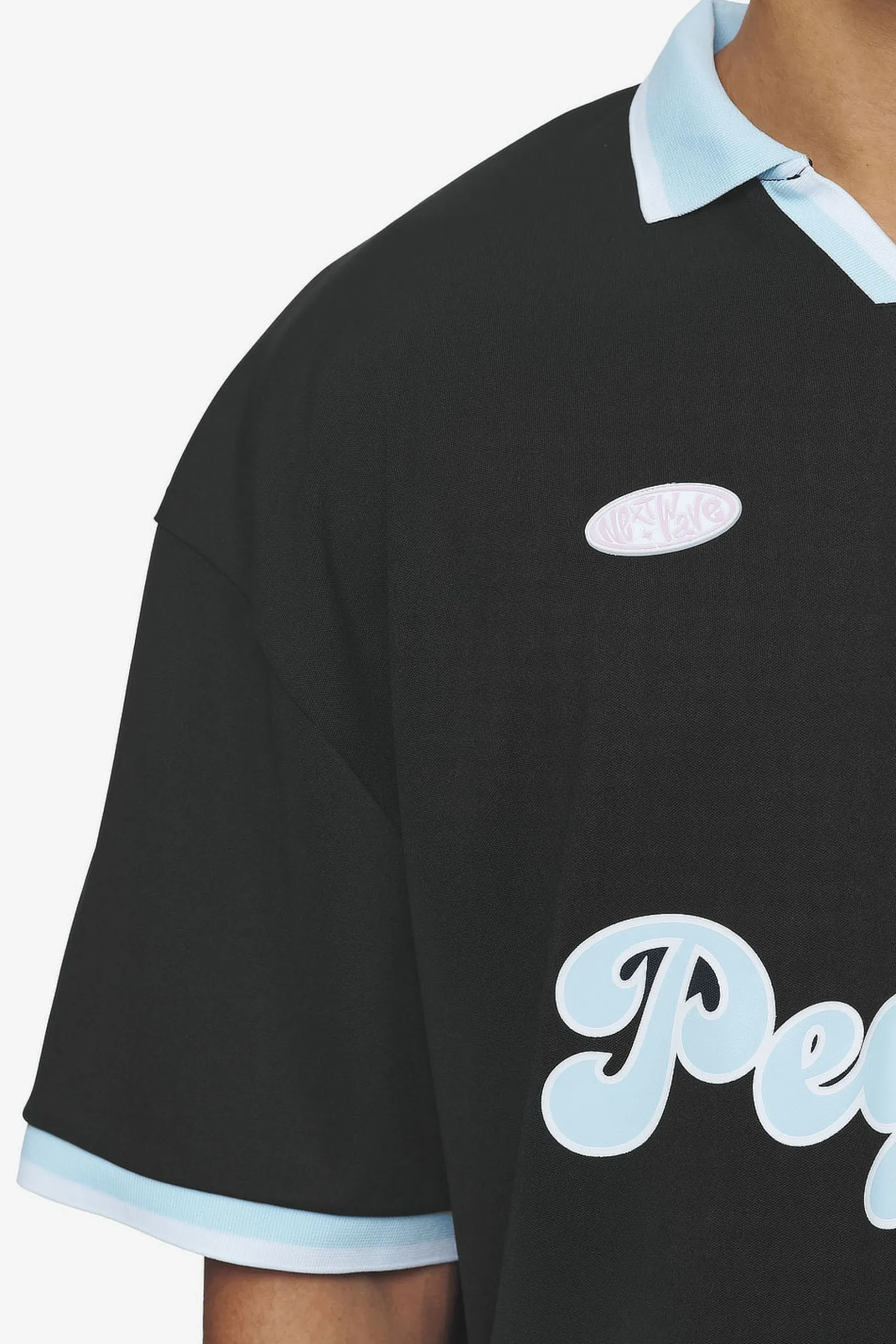 Pegador Tees|Worden Boxy Trikot Black