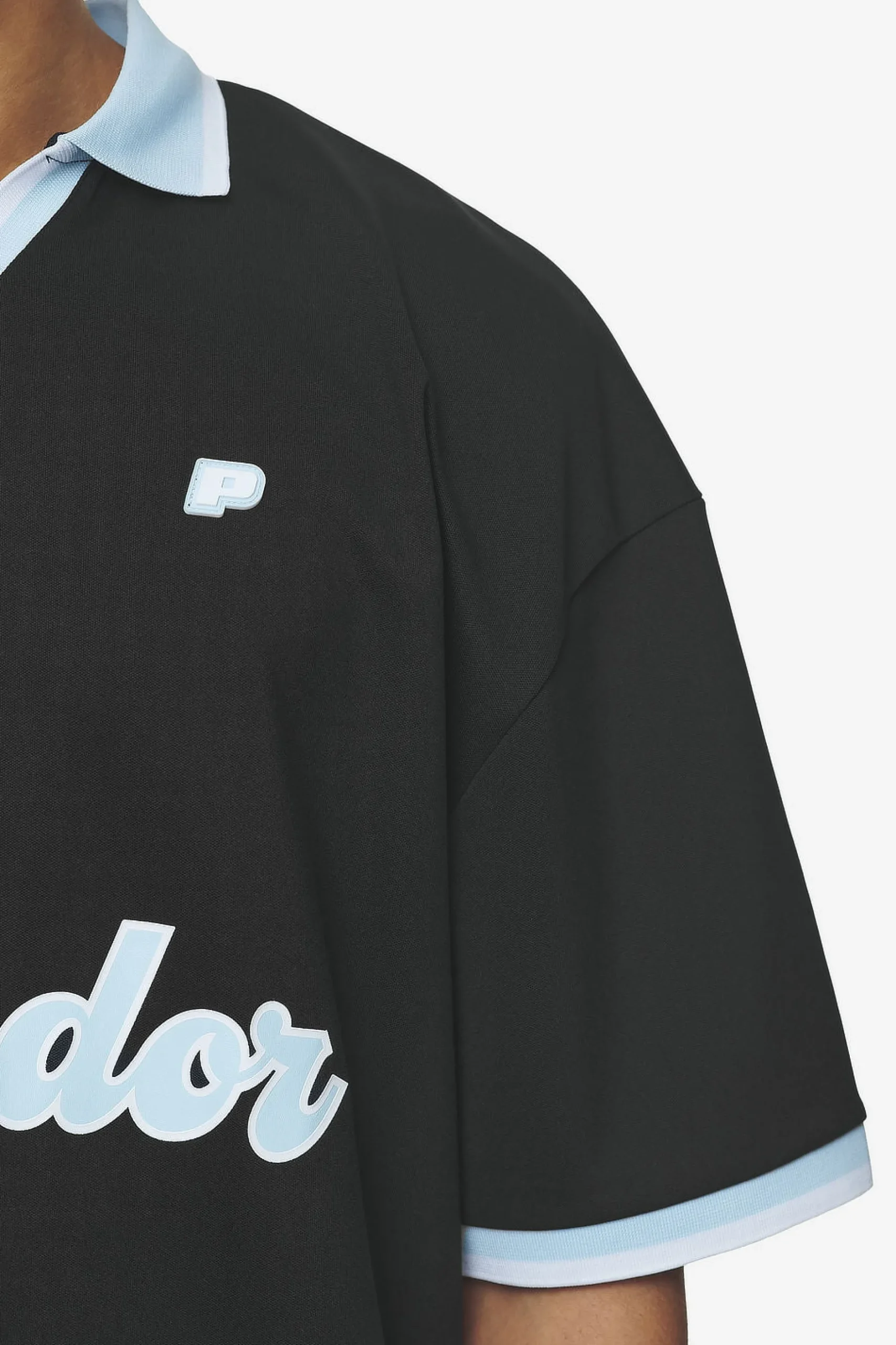 Pegador Tees|Worden Boxy Trikot Black