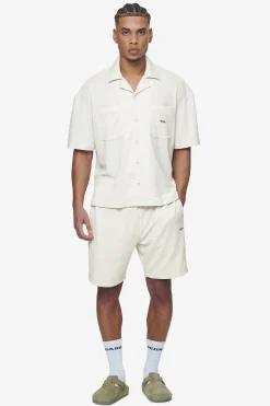 Pegador Shirts|Wyton Structured Summer Shirt Salty cream