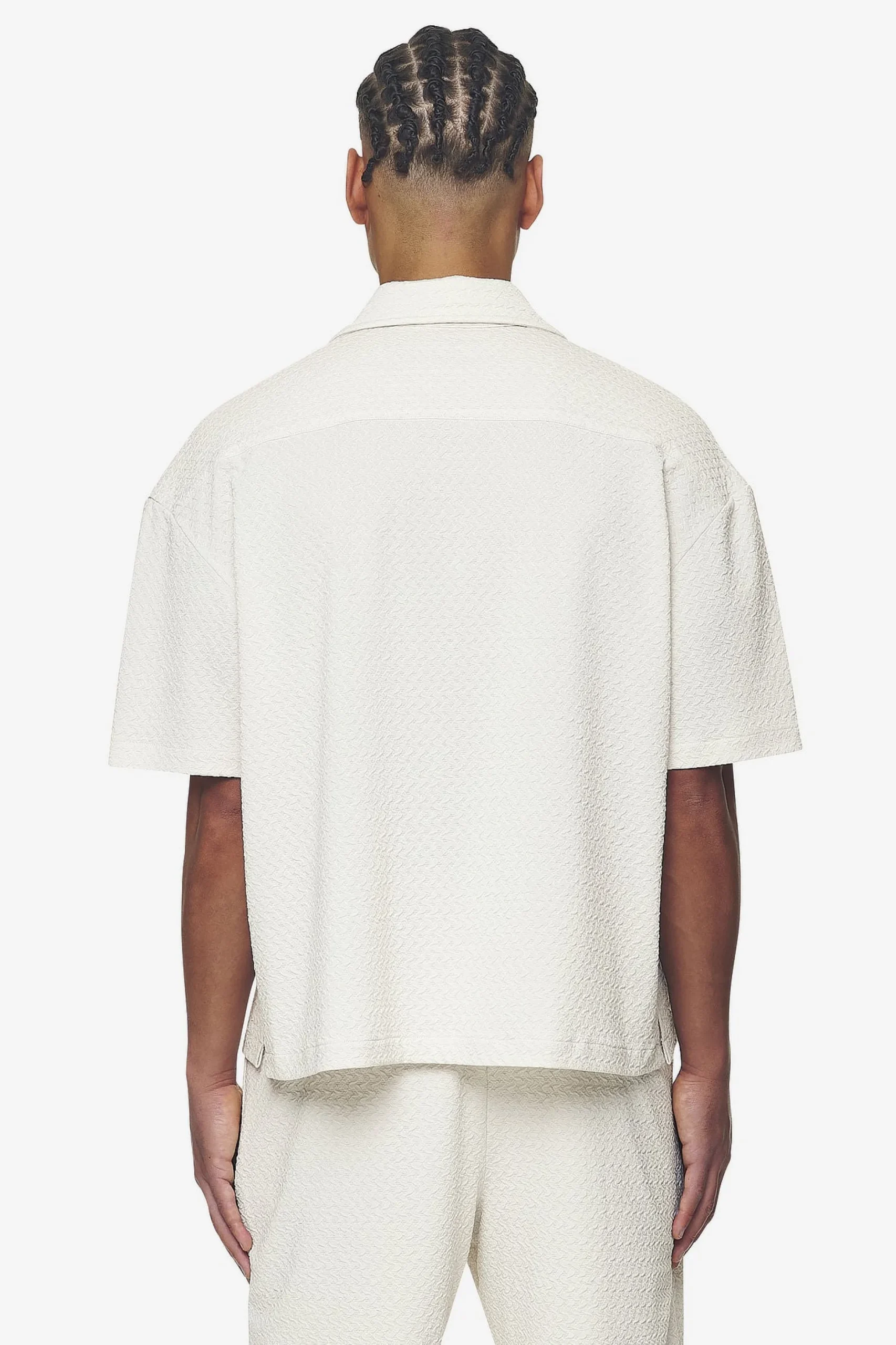Pegador Shirts|Wyton Structured Summer Shirt Salty cream