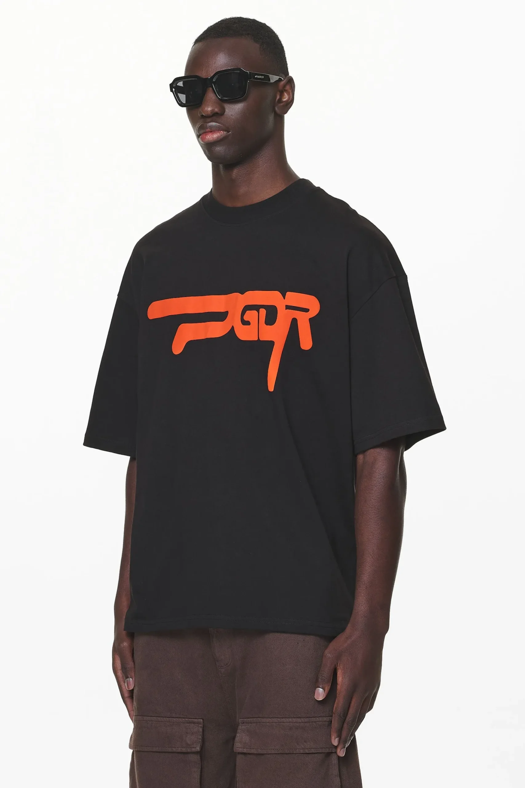 Pegador Tees|Zero Boxy Tee Black
