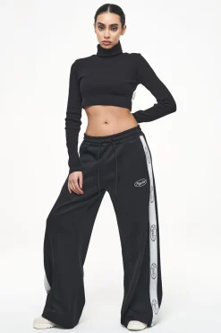 Pegador Longsleeves|Zito Rib Cropped Turtleneck Longsleeve Black